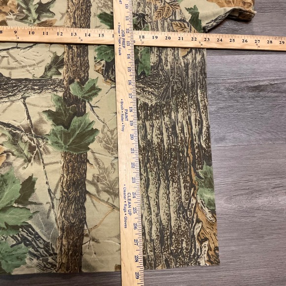 Vintage Realtree Camo T Shirt Mens XL Made in USA Cotton Pocket Tee Hunting Oak - Picture 5 of 5